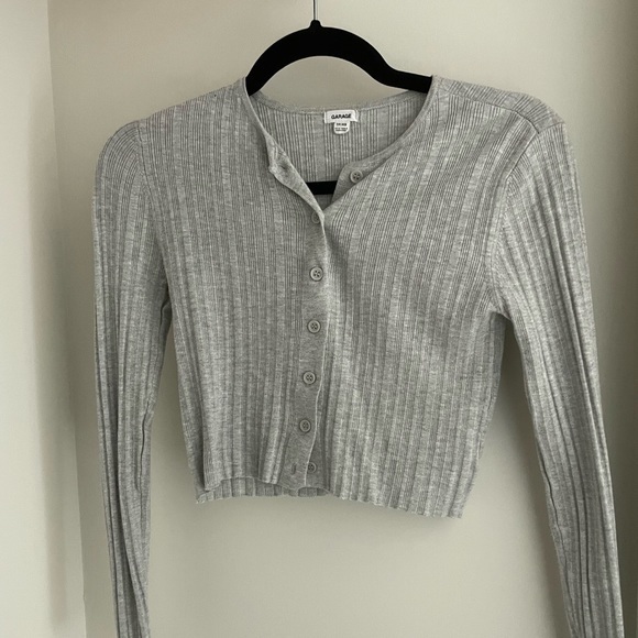 GARAGE Courtney Cardi Cropped Cardigan - Picture 3 of 4